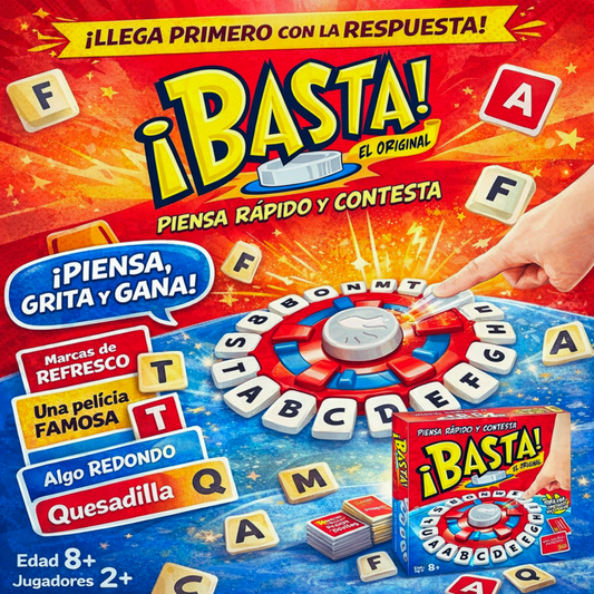 ¡BASTA! JUEGO DE MESA FAMILIAR – El Original