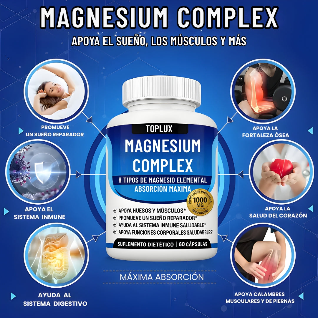 MAGNESIUM COMPLEX 60 CÁPSULAS PREMIUM