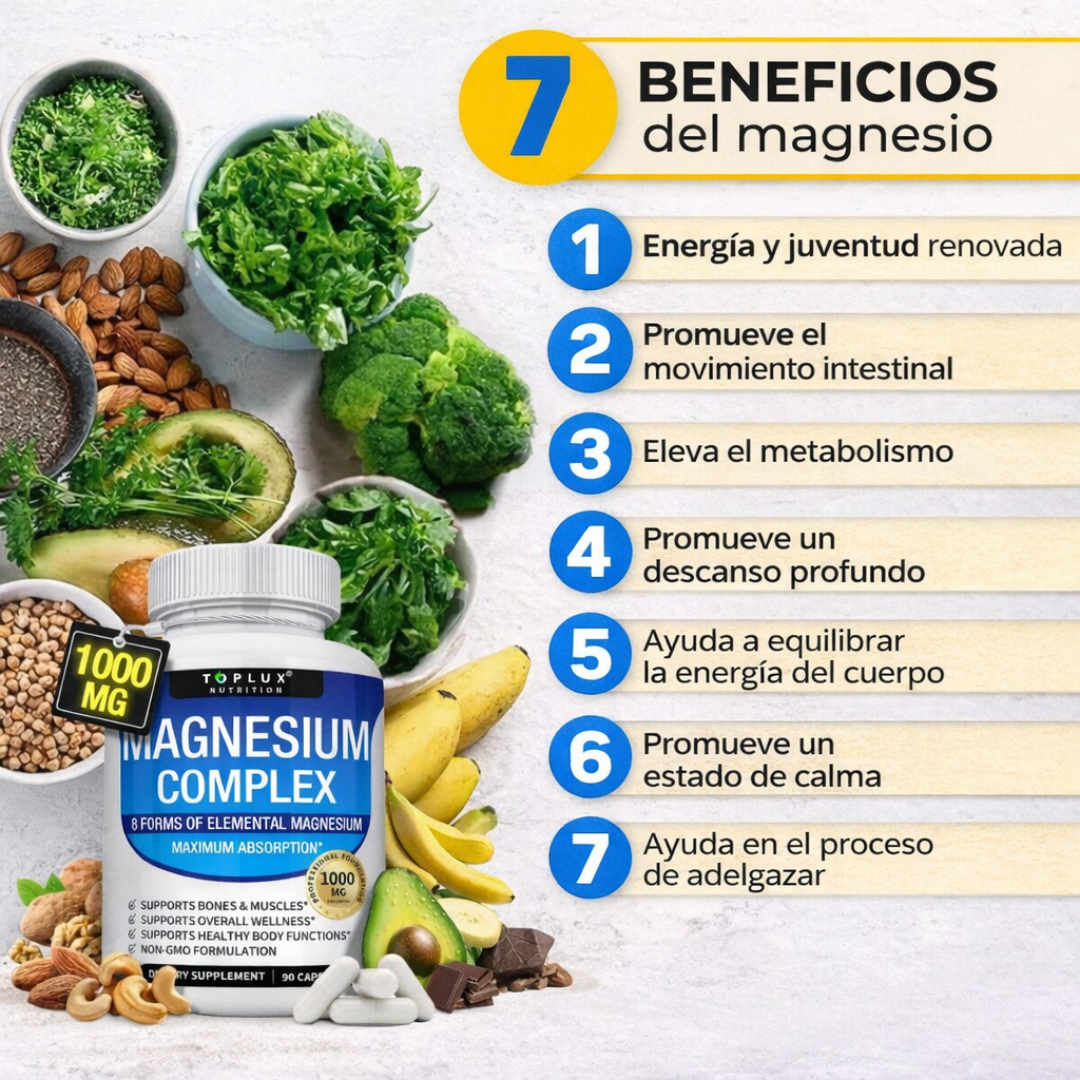 MAGNESIUM COMPLEX 60 CÁPSULAS PREMIUM