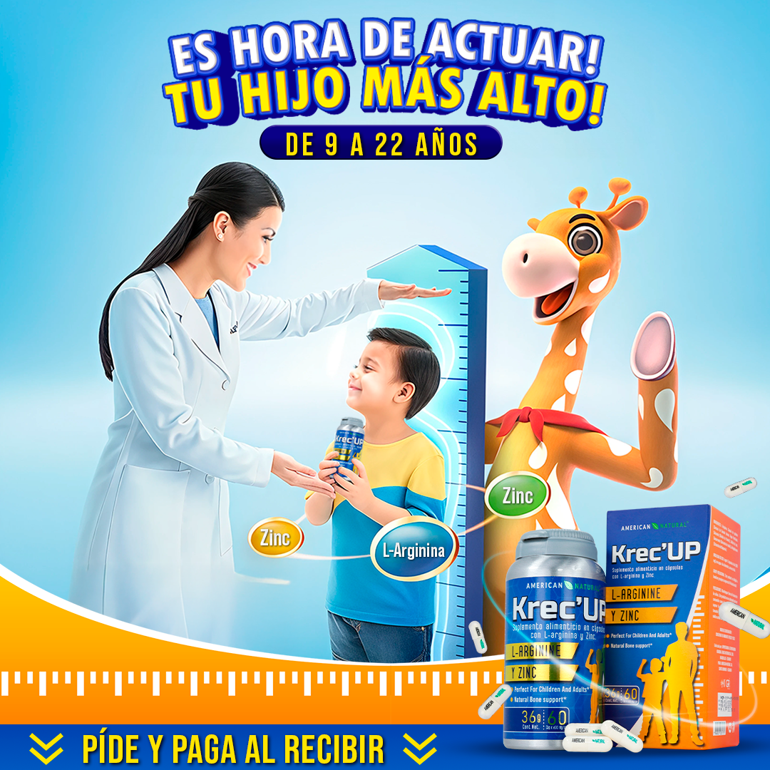 KRECE' UP COMPLEMENTO ALIMENTICIO
