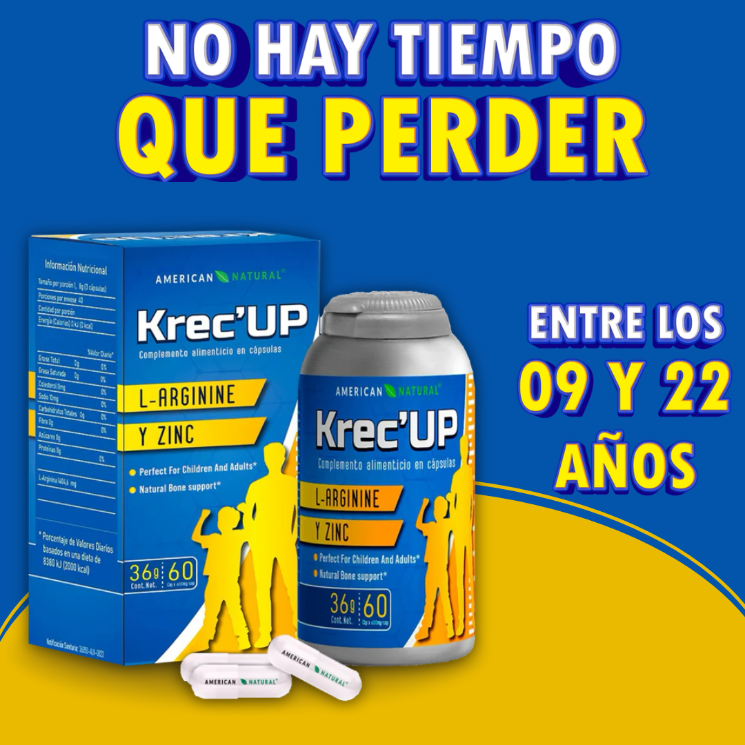 KRECE' UP COMPLEMENTO ALIMENTICIO